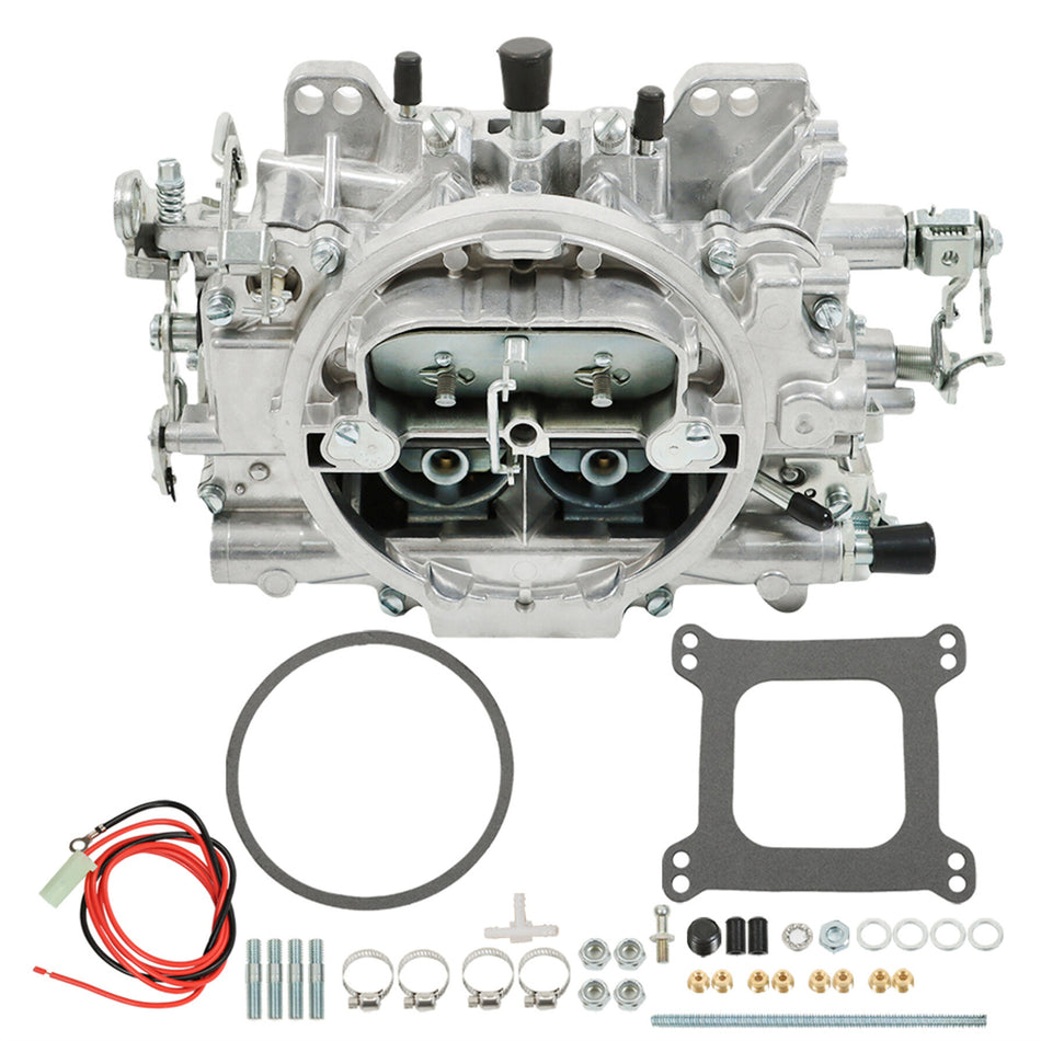 labwork Carburetor 1405 Performer 600CFM 4 Barrel Vacuum Secondary Satin Replacement for Chevy Corvette Camaro Silverado C10 GMC 366 Demon Poly