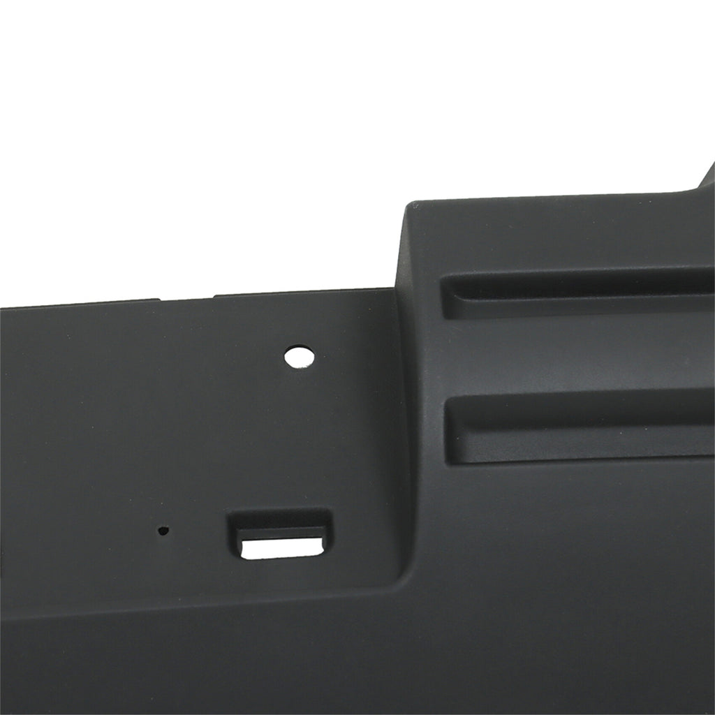 labwork Front Bumper Skid Plate Lower Cover Black Replacement for 2014 2015 Sierra 1500 22902312 GM1053100