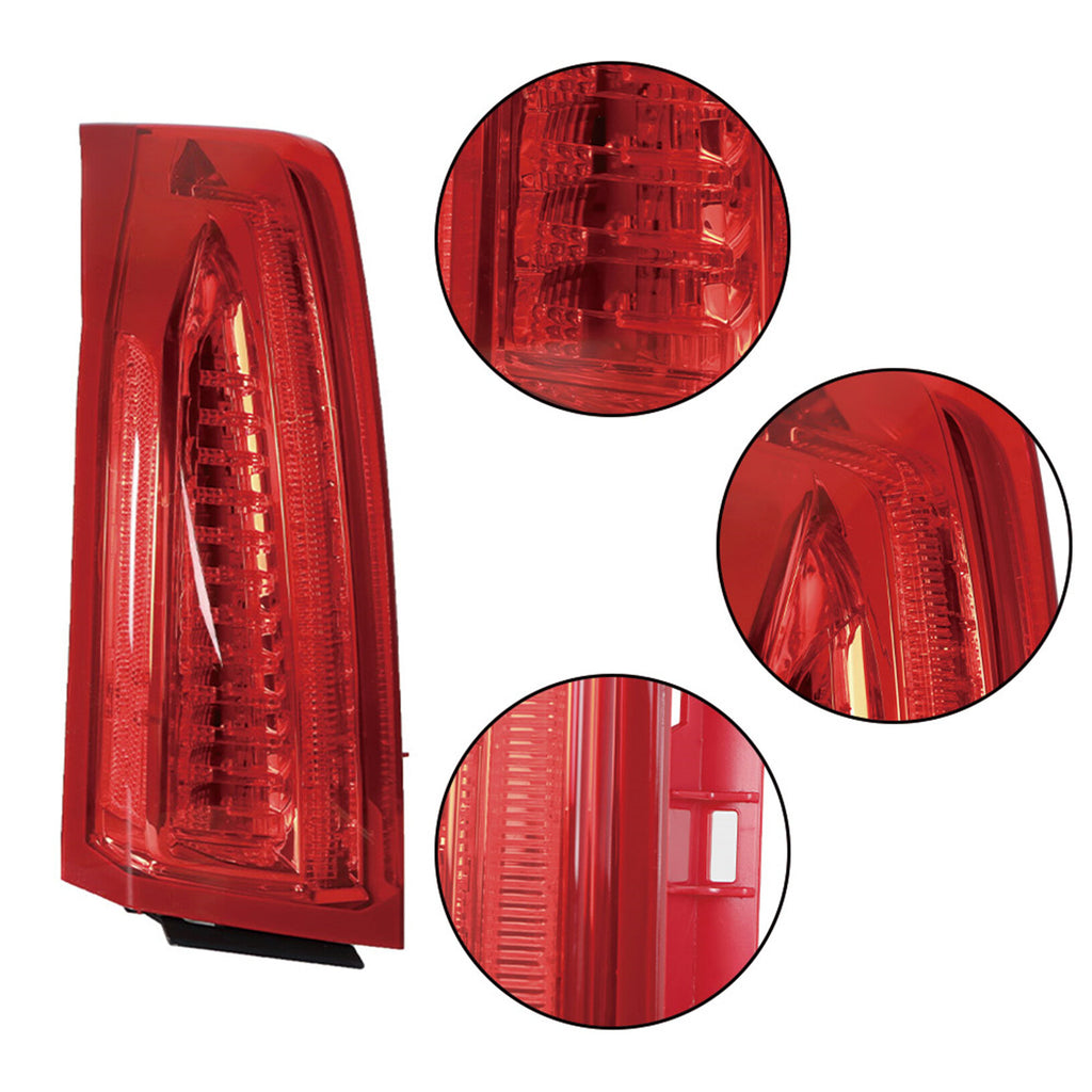 labwork Driver Side LED Tail Light Replacement for 2013-2018 Cadillac ATS Sedan Rear Tail Light Brake Lamp Assembly LH Left Side 84081571 GM2800260