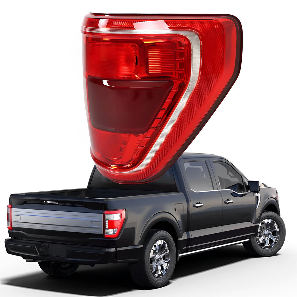 Labwork Tail Light Stop Brake W/Blind Spot For 2021-23 Ford F-150 XLT Rear Right