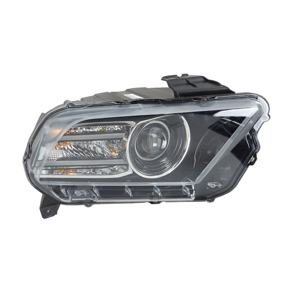 Headlight Assembly Replacement for 2013-2014 Ford Mustang Passenger Side Xenon Right Headlamp HID RH Bar Running Lamp