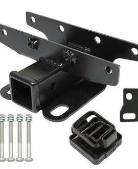 labwork 2 Inch Tow Trailer Hitch Receiver with Cover Kit Replacement for 2018-2023 Wrangler JL JLU 2 Door and 4 Door Not Replacement for JK Models