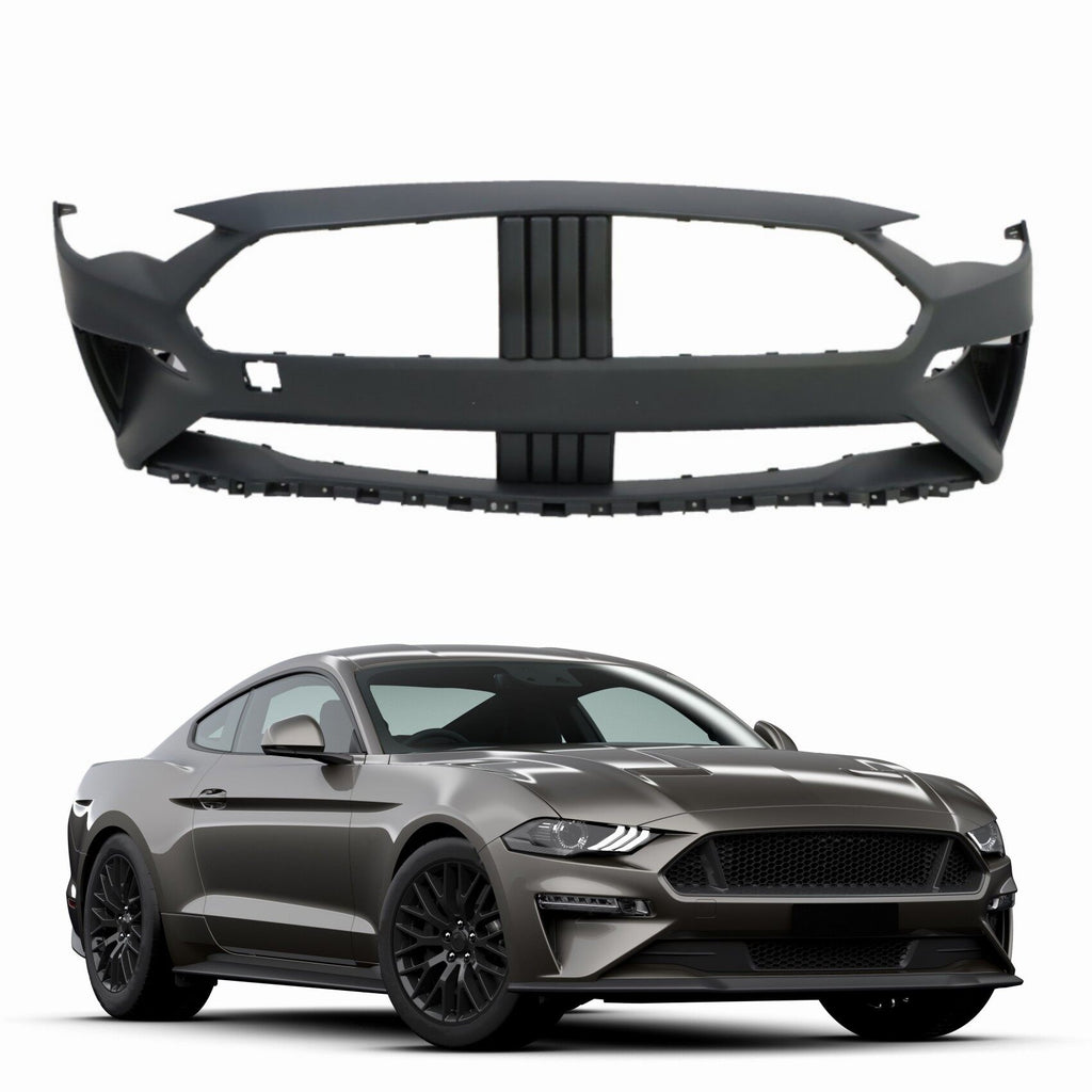 labwork Primered Front Bumper Cover Replacement for 2018-2019 Mustang