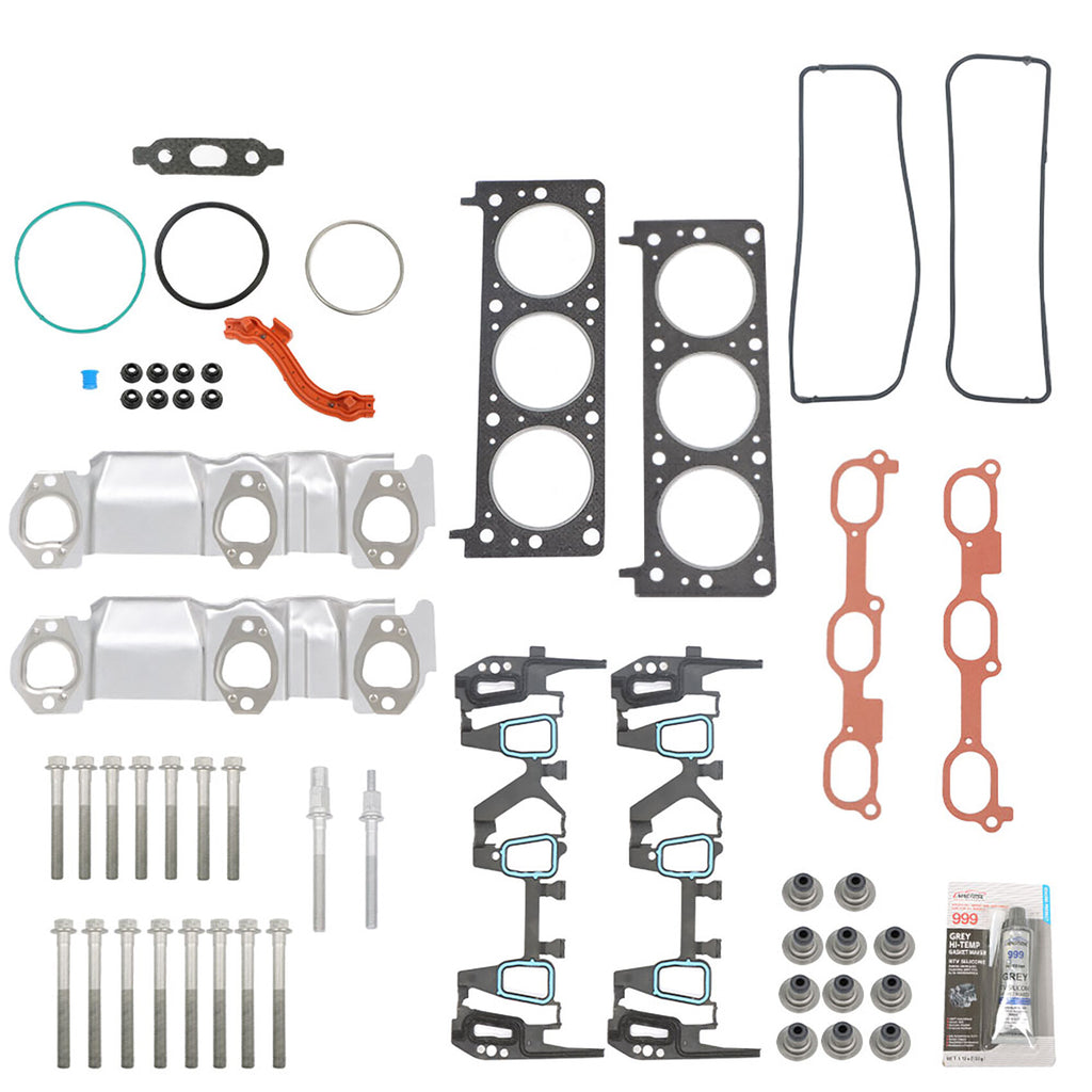 labwork Head Gasket Set w/ Head Bolts HS9071PT-3 ES72892 Replacement for Chevy Equinox Pontiac Torrent 2005-2009