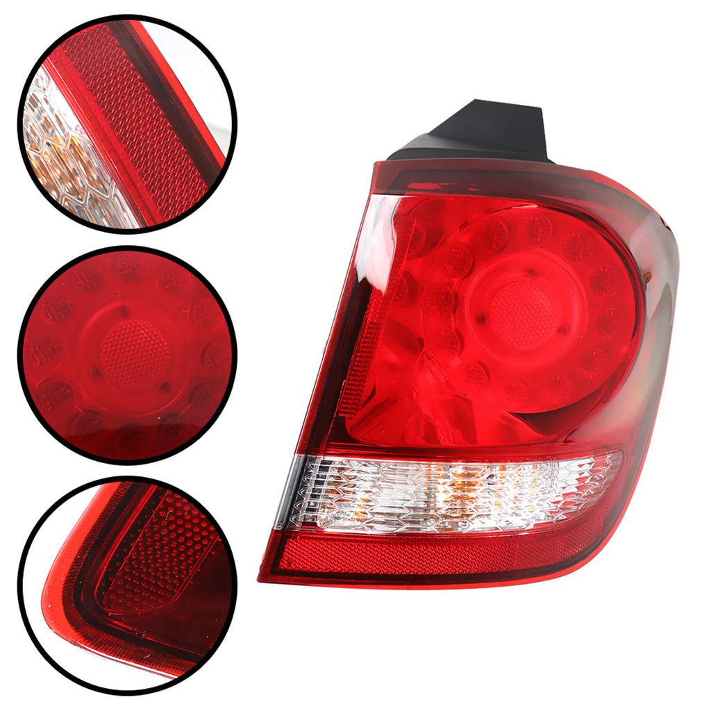 labwork Passenger Side Outer Tail Light Replacement for 2011-2019 Journey Rear Tail Light Brake Lamp Assembly RH Right Side 68078464AD CH2805105