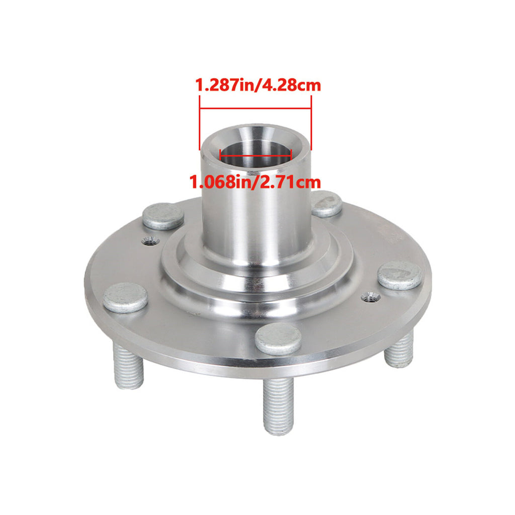 labwork 2Pcs Front Wheel Hub Bearing Kits Replacement for 2012-2015 Honda Civic DX EX GX LX