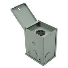 Load image into Gallery viewer, labwork 30A Hinged Door Power Junction Box NEMA L14-30R Power Junction Box