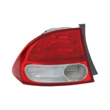 labwork Outer Driver Side Tail Light Replacement for 2009-2011 Honda Civic Sedan Hybrid Halogen