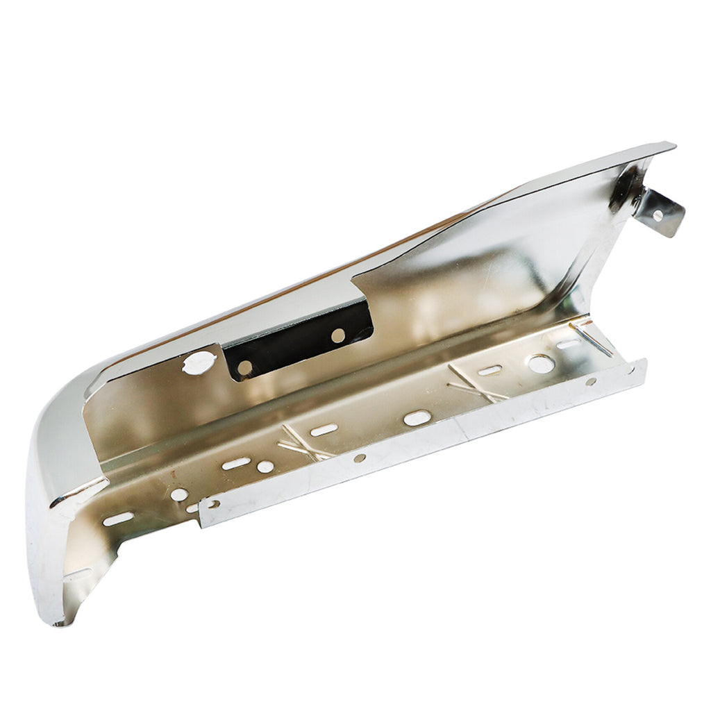 labwork Chrome Left Side Rear Bumper End Cover with Park Assist Sensors Hole Replacement for 2015-2020 F150 FL3Z17906B