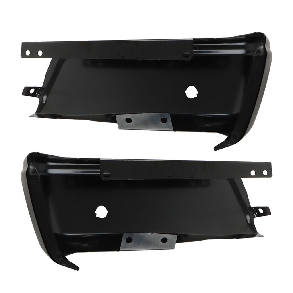 labwork Set of 2 Rear Step Bumper Face Bars with Parking Aid Sensor Holes Replacement for 2015-2020 F150 FO1102383