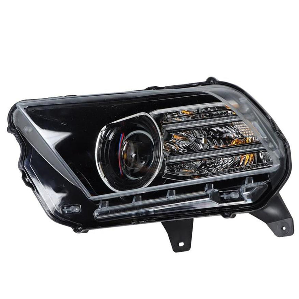 Headlight Assembly Replacement for 2013-2014 Ford Mustang Driver Side Xenon Left Headlamp HID LH Bar Running Lamp