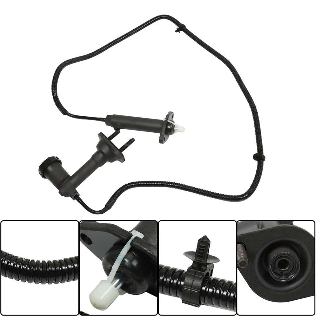 labwork Clutch Master and Slave Cylinder Assembly Replacement for 2004-2008 Dodge Ram 1500 2500 3500 SLT ST Laramie
