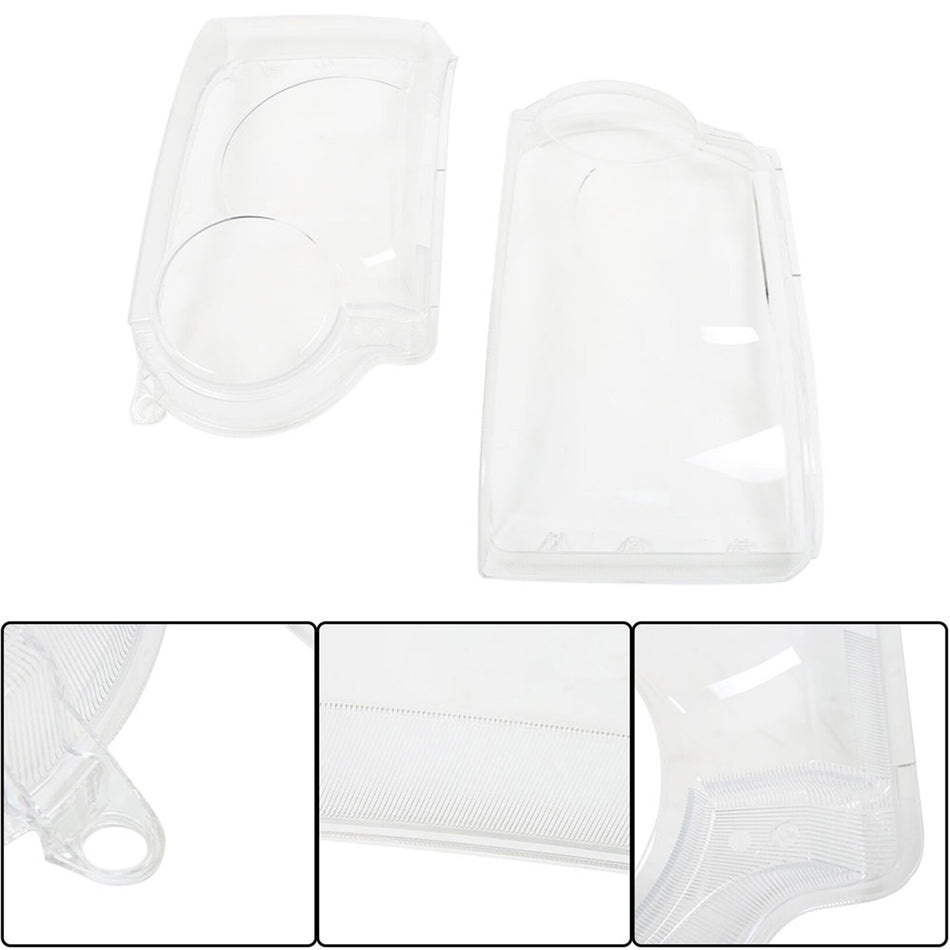 labwork Headlight Lens Cover Lampshade Pair Replacement for Range Rover 2006-2009 Not Sport Set Driver ＆ Passenger Side