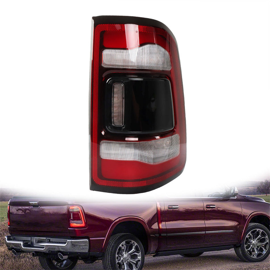 labwork Passenger Side LED Tail Light Replacement for 2019 -2022 Ram 1500 Smoked