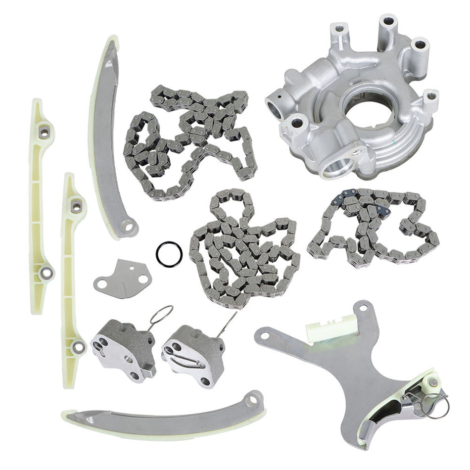 labwork Timing Chain Kit Oil Pump 53020680 Replacement for 1999-2007 Dakota 1500 Grand Cherokee 4.7L SOHC