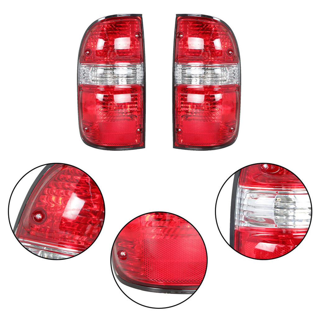 Labwork Tail Brake Light For 2001-2004 Toyota Tacoma Red Rear Left+Right Side