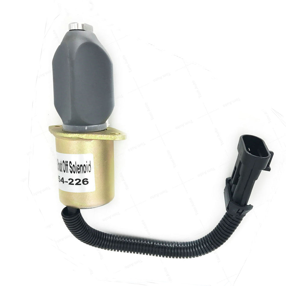 6681513 Fuel Shut Off Solenoid Replacement for Kubota Bobcat Skid Steer S150 S160 S175 S185 T190 751 Model