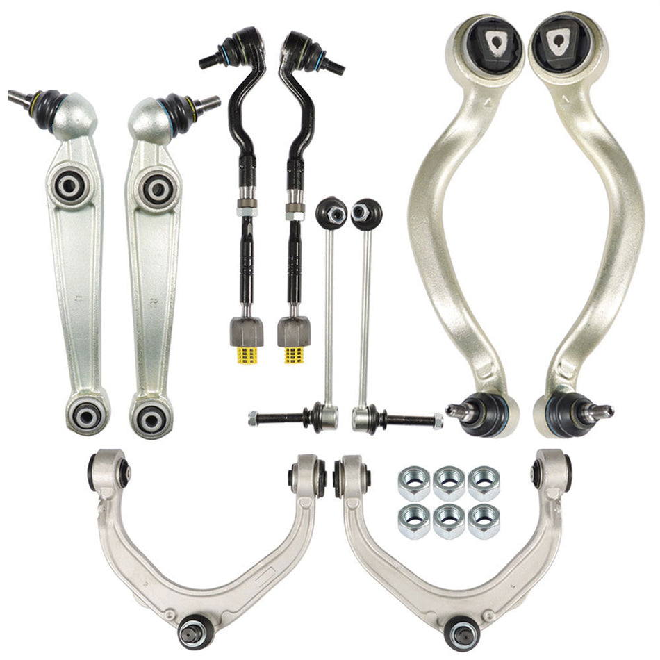 Labwork Front Control Arms & Ball Joint Sway Link Tie Rod 10pc For 2007-2013 BMW X5 E70