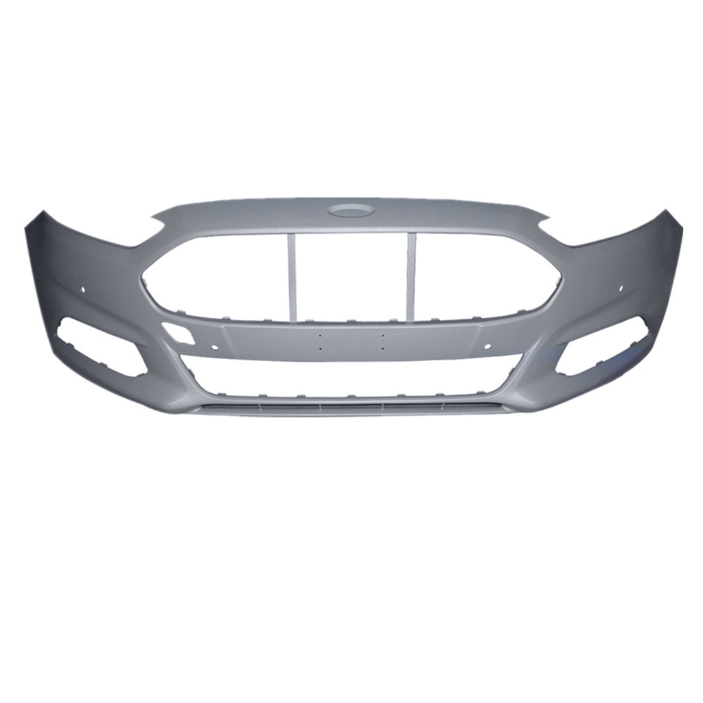 labwork New Primered Front Bumper Fascia for 2013-2016 Ford Fusion with Park Assist Sensor Holes