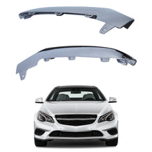 Load image into Gallery viewer, 1 PAIR L&amp;R Front Bumper Chrome Trim Molding for Mercedes W212 E350 2014-2016 US Lab Work Auto