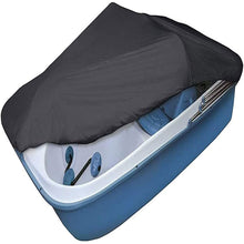Load image into Gallery viewer, 115&quot; L x 80&quot; W 292*203 cmFits 3 or 5 Person Pedal Boat Cover 420D Waterproof Lab Work Auto