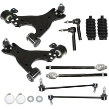 Load image into Gallery viewer, 12pc Suspension Kit Control Arms Ball Joints Tie Rod Ends For 07 - 16 GMC Acadia Lab Work Auto