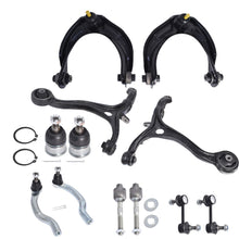 Load image into Gallery viewer, 12pc Suspension Kit Front Lower Upper Control Arm Ball Joint for 08-12 Accord Lab Work Auto