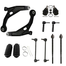 Load image into Gallery viewer, 12pc Suspension Lower Control Arm Tie rods Kit For Dodge Journey 2009 - 2015 Lab Work Auto