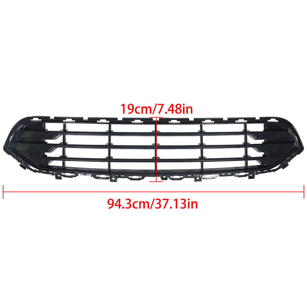 Grille Grill Bumper Front Lower For GMC Terrain 2018-2021 Grill Black Plastic