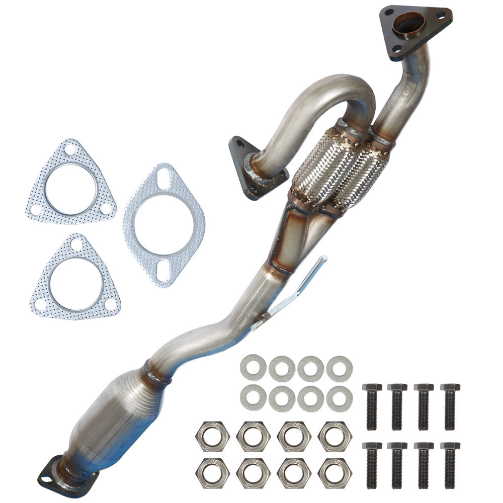 Labwork Catalytic Converter Exhaust Y Pipe For 2003 - 2007 Nissan Murano 3.5L Front