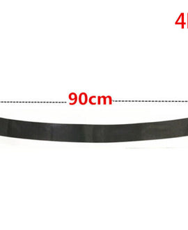 1X Accessories Carbon Fiber Car Rear Guard Bumper 4D Sticker Panel Protector New