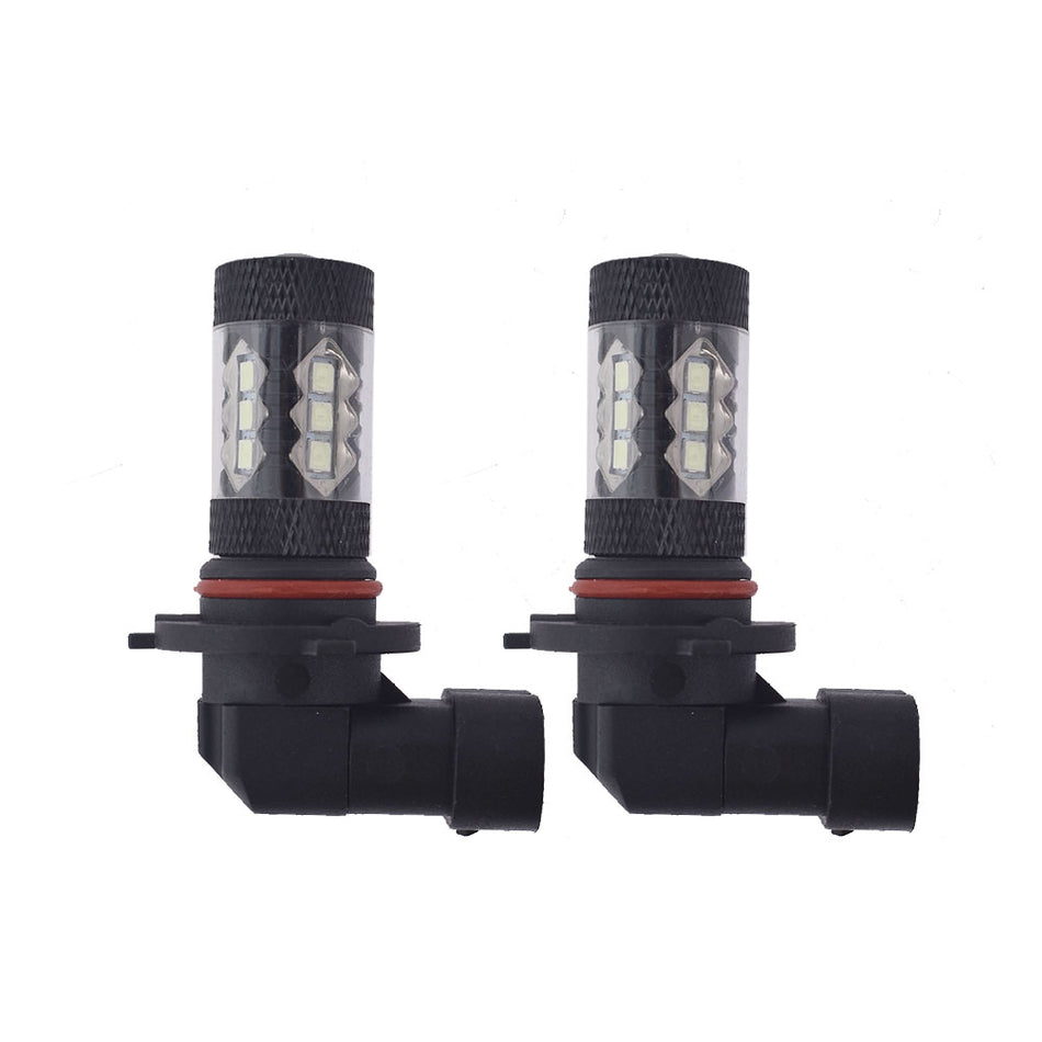 2x High Power Headlight Light Bulbs 8000k 80w 1800lm For Honda Rancher Foreman