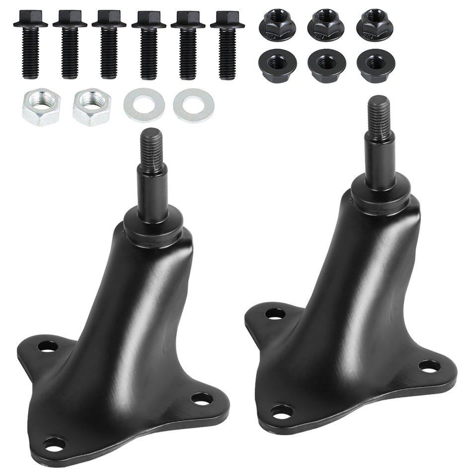 labwork Rear Upper Shock Mount Bracket Set For 1980-1997 Ford F250 F350 Pickup