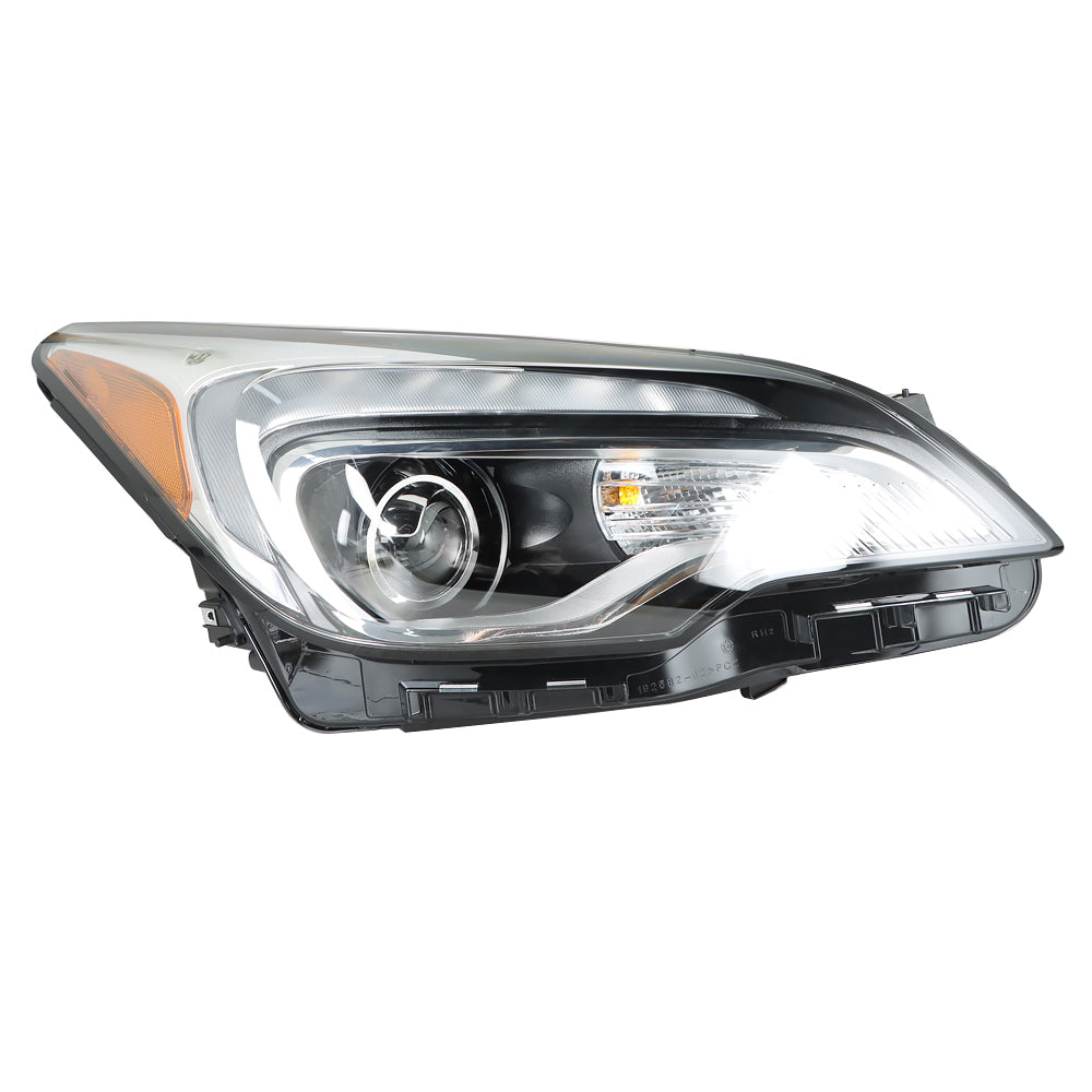 Passenger Right Headlight For 2016-20 Buick Envision Headlamp Halogen w/LED DRL