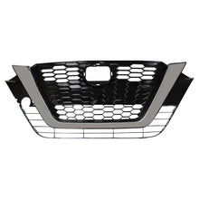 Load image into Gallery viewer, Labwork Front Upper Grill For 2019-2021 Nissan Altima Chrome Black Factory Style