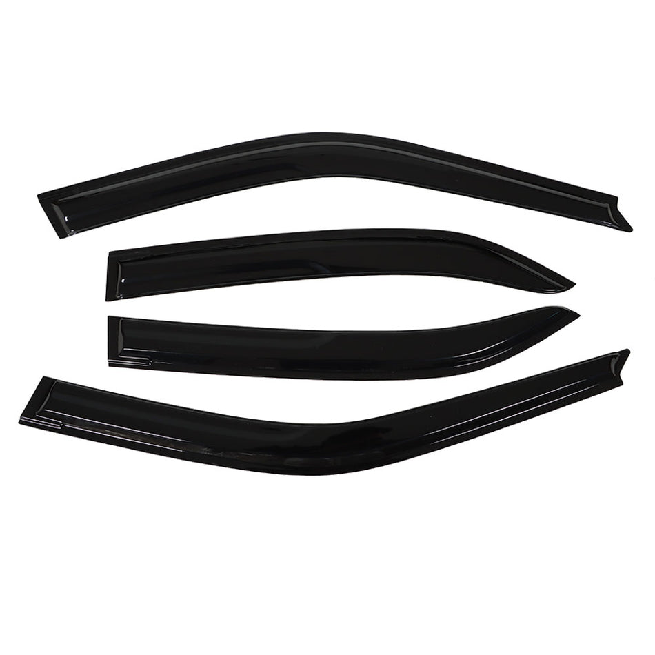 4pcs Sun Rain Guard Vent Shade Window Visors for 96-00 Honda Civic 4Door Sedan