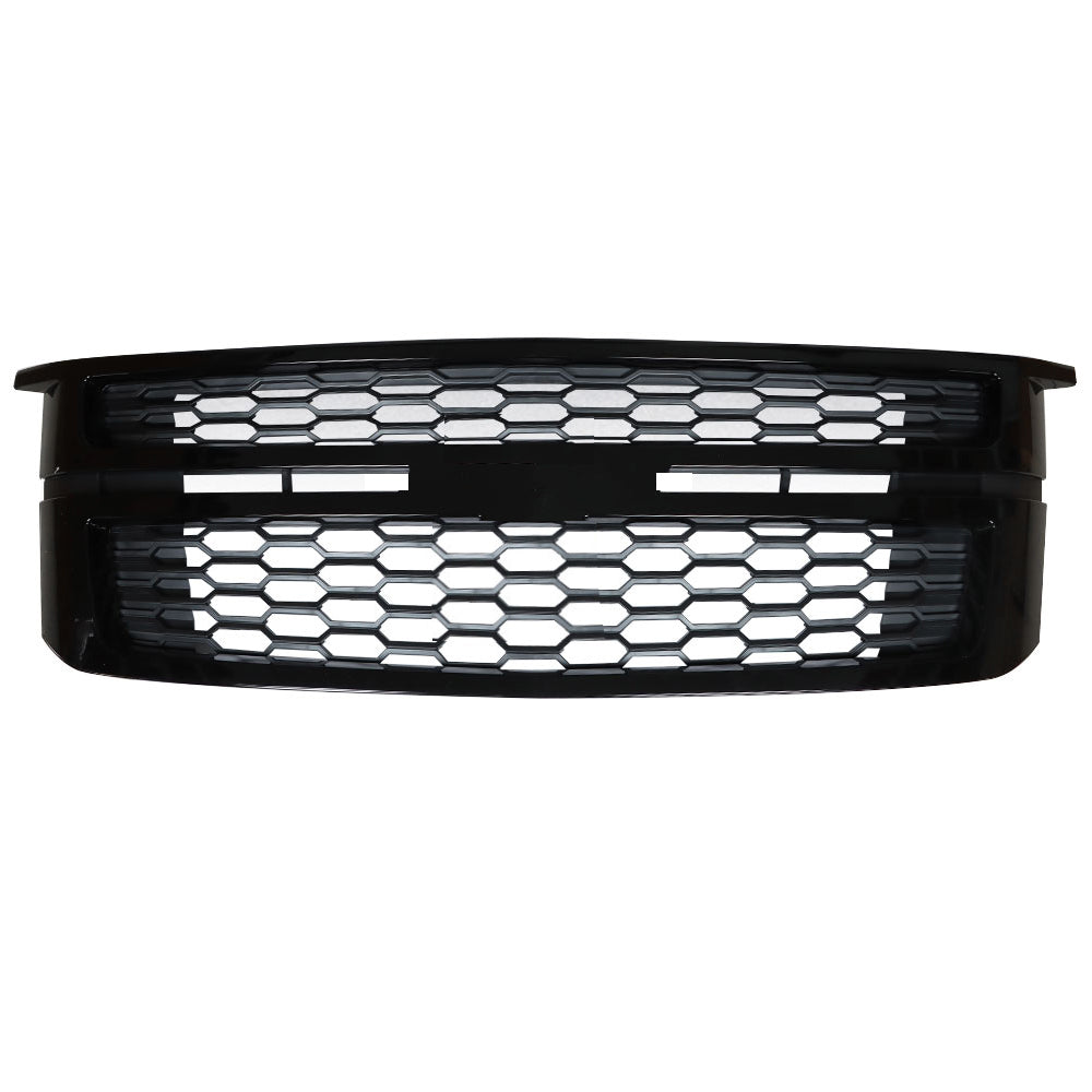 Labwork Front Upper Grille Assembly For 2015-2020 Chevy Tahoe Suburban LS LT black
