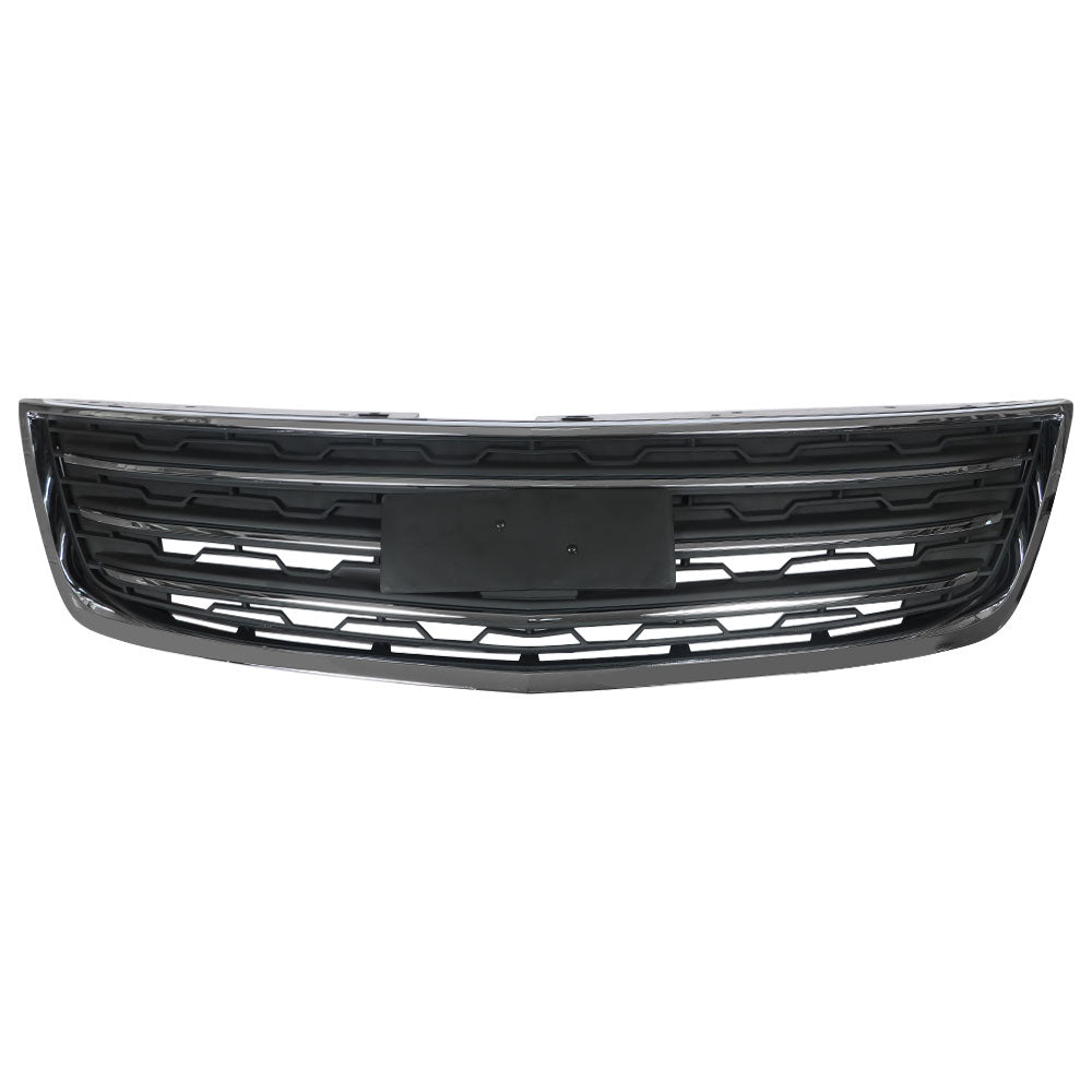 Labwork Front Bumper Upper Grille Molding For 2013-2017 Chevrolet Traverse Chrome