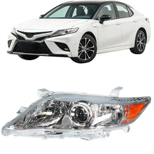 Load image into Gallery viewer, 1pcs Driver Side Chrome Housing Headlight for 2010-2011 Toyota Camry LE XLE Lab Work Auto