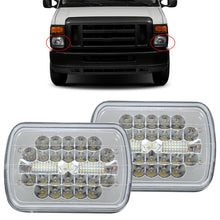 Load image into Gallery viewer, 2×180W 5x7&quot; 7x6 LED Headlight Hi/Lo DRL Beam for 1990-1993 Dodge Ram Pickup Lab Work Auto