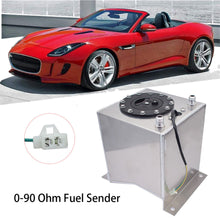 Load image into Gallery viewer, 2.5 Gallon / 9.5L Fuel Cell Tank Aluminum Racing Drift W/ Level Sender Lab Work Auto