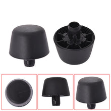 Load image into Gallery viewer, 2 Black Rubber Bumper Cushion Hood Stoppers For 07-18 Jeep Wrangler Jk Body Lab Work Auto