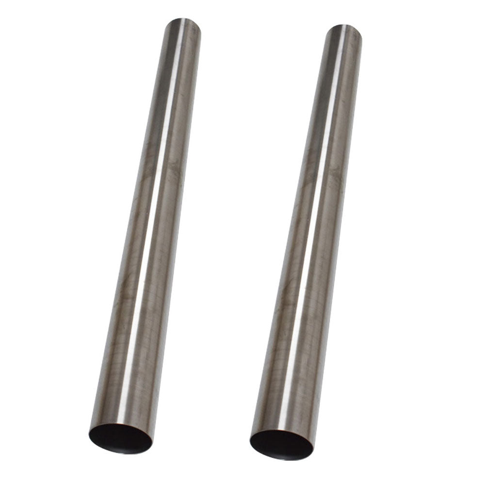 2 Pcs 4" 102mm T304 High-Performance Stainless Steel Exhaust Straight Pipe 4 FT Lab Work Auto