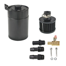 Load image into Gallery viewer, 2-Port Oil Catch Tank Can Breather Baffled W/ Drain Valve Reservoir For Hyundai Lab Work Auto