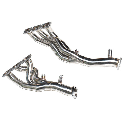 2 pcs Exhaust Manifold Headers For 2001-2006 BMW E39 E46 Z4 3.0L 2.8L 2.5L L6 Lab Work Auto