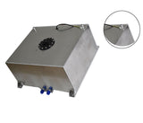 20 Gallon Lightweight Polished Aluminum Race Drift Fuel Cell Tank Level Sender