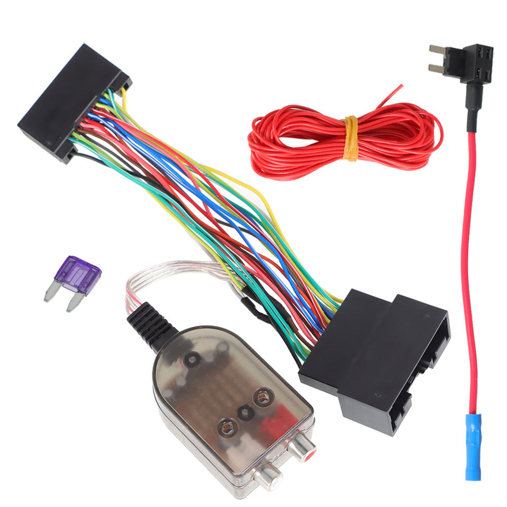 labwork Add A Subwoofer Amplifier Radio Plug & Play Wiring Harness 70-5524 Replacement for 2011-2018 Ford with Antenna Adapter Plug