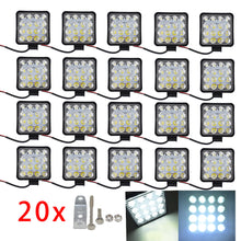 Load image into Gallery viewer, 20X 12V 48W LED Work  SUV Boat Tractor /Spot Light Flood Light OffRoad Driving Lab Work Auto