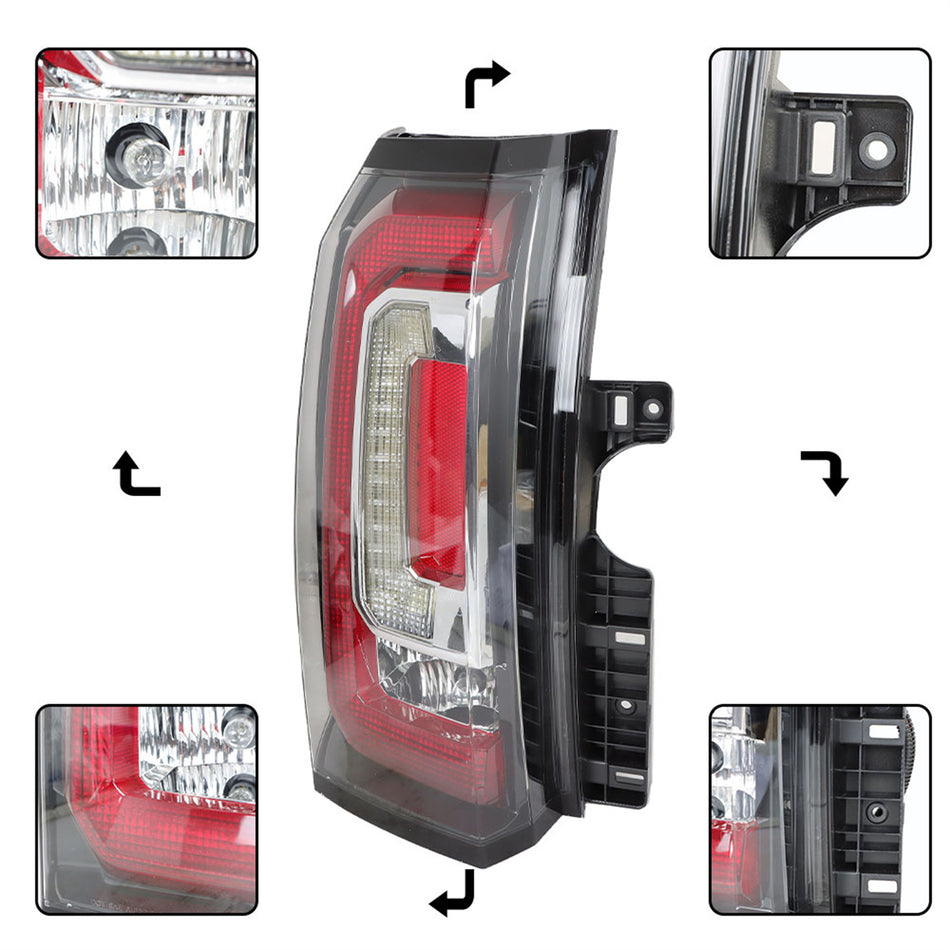 Rear Tail Light LED Brake Taillamp Fit For 2015-2020 GMC Yukon Left+Right Side