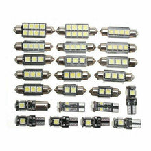 Load image into Gallery viewer, 23Pc LED White Bulb Car Light Inside Reverse Light Dome License Plate Lamp Error Lab Work Auto